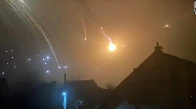 انفجار خط لوله گاز و یک پایانه نفتی در اوکراین