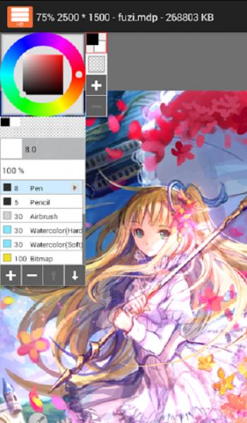 دانلود اپلیکیشن نقاشی LayerPaint HD 1.12.10 برای اندروید