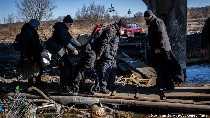 انتقال شماری از پناهجویان اوکراینی از مولداوی به آلمان