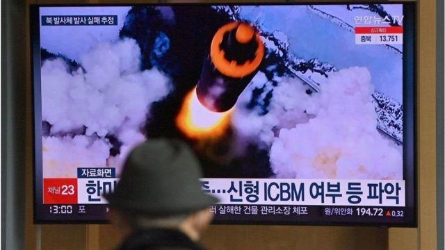 کره شمالی موشک بالستیک قاره‌پیما 'ممنوعه' را آزمایش کرد