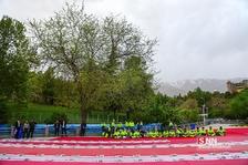 ضیافت افطاری پاکبانان و باغبانان در پارک ملت