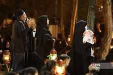 مراسم احیا شب بیست و سوم در گلزار شهدای تهران