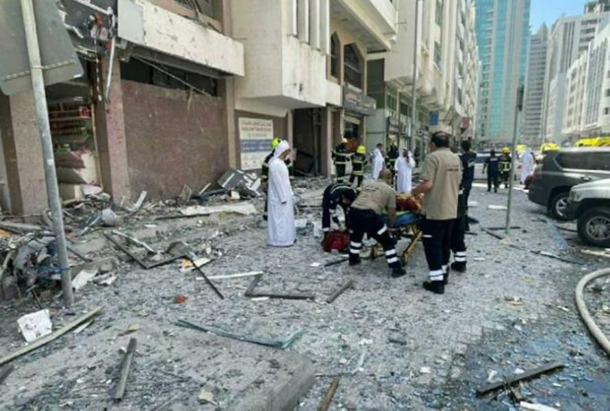 حداقل ۱۲۰ کشته و زخمی در حادثه انفجار در ابوظبی