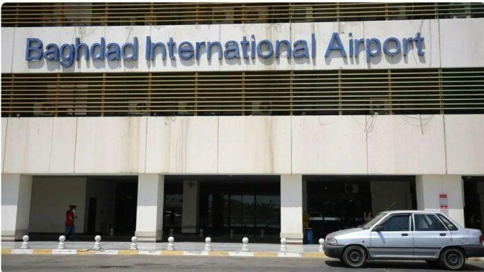 پایگاه نظامی در فرودگاه بغداد را مورد حمله پهپادی قرار دادند