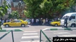 تیراندازی به سوی نیروهای انتظامی در خیابان طالقانی تهران؛ پلیس: متهم روز گذشته نیز ۴ نفر را کشته است 