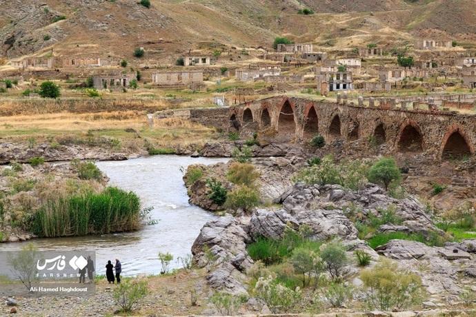 پل خداآفرین گذرگاه تاریخی میان قره داغ و قره باغ