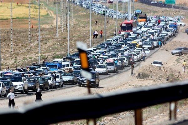 ترافیک سنگین در خروجی‌های تهران به سمت استان‌های شمالی