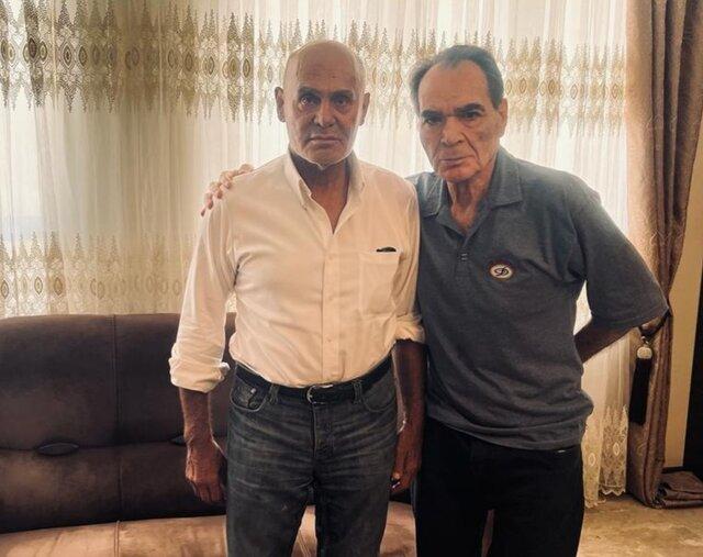 جمشید هاشم‌پور به دیدار رفیق قدیمی‌اش رفت