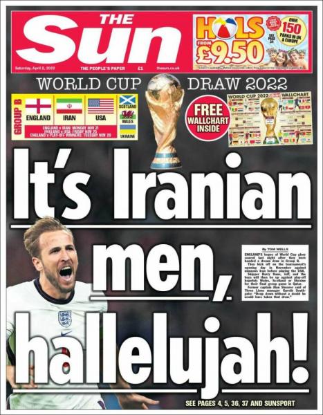 فقط یک شوخی بود؛/ اختصاصی؛ ماجرای جالب تیتر جنجالی انگلیسی‌ها علیه تیم ملی ایران!