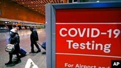 ایالات متحده ارائه جواب آزمایش کووید را لغو و کانادا آزمایش تصادفی را تعلیق می‌کند