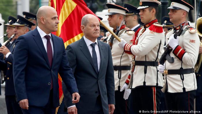 شولتس: مقدونیه شمالی واجد شرایط عضویت در اتحادیه اروپاست