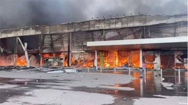 «۱۸ کشته» در حمله موشکی به مرکز خرید؛ گروه ۷: این جنایت جنگی است