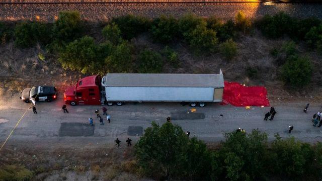 کشف اجساد ۴۶ «پناهجو» در یک تریلی در تگزاس