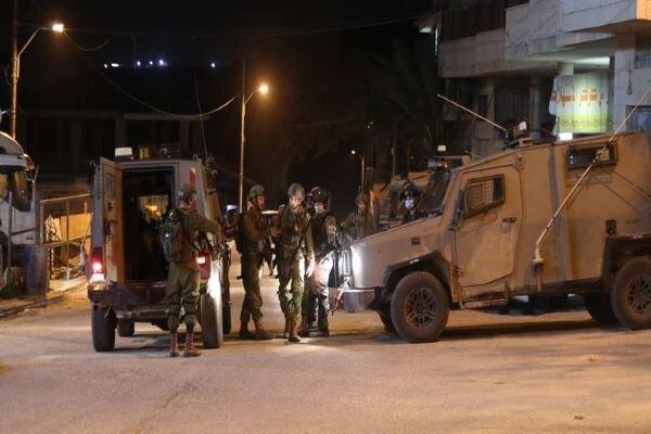 زخمی شدن ۲۲ فلسطینی در درگیری با نظامیان صهیونیست در نابلس