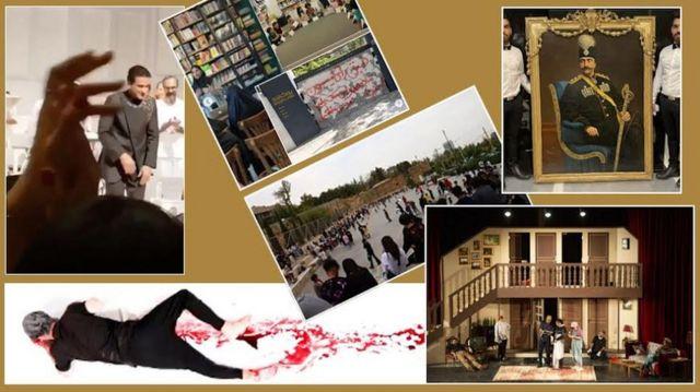 هفته فرهنگ و هنر؛ دستگیری و تعطیلی در شیراز، حراج ملی شاه شهید، اشک مهتاب کسرایی