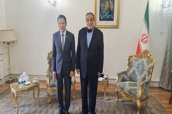 دیدار معاون وزیر خارجه تایلند با معاون وزیر خارجه ایران