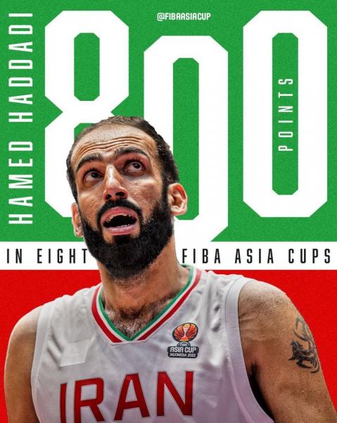 ستاره 218 سانتی در 37 سالگی هم می درخشد / 8 دوره و 800 امتیاز، حامد همچنان فراتر از آسیا