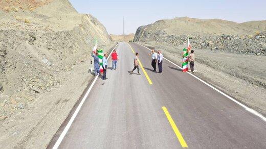 افتتاح ۳ پروژه محرومیت‌زدایی راهداری و حمل و نقل و جاده ای در شهرستان بشاگرد