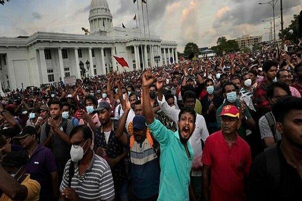 اعلام وضعیت فوق العاده در سریلانکا توسط رئیس جمهور موقت