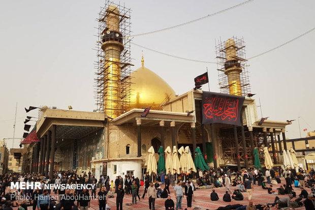 تجهیز کارگاه مقاوم سازی حرم امامین عسکریین(ع) در سامرا