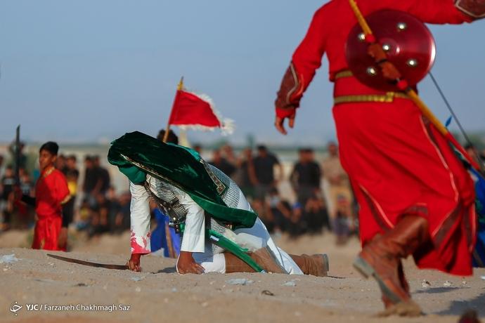 بزرگترین تعزیه میدانی کشور در صحرارود فارس