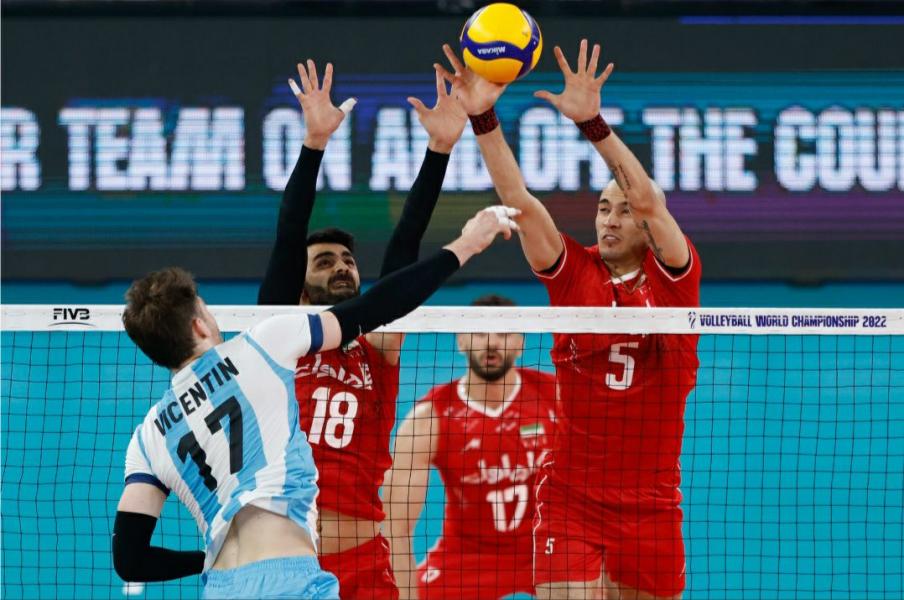 پیروزی نفسگیر و دلچسب والیبال ایران بر آرژانتین در ماراتن ۳ساعته!