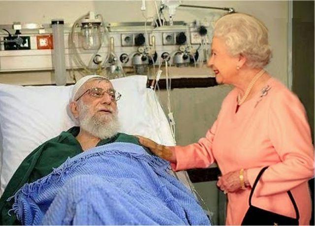 عزرائیل بعد از بردن گورباچف و ملکه انگلیس، به سراغ خامنه‌ای رفت؟! - Gooya News