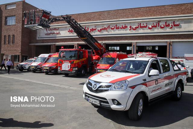 بهره‌برداری از ایستگاه آتشنشانی شهرک اندیشه در قزوین