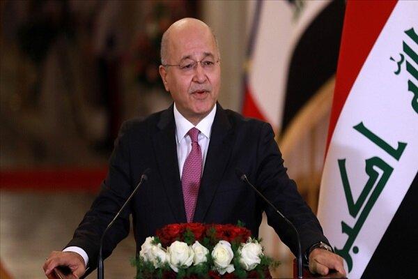 برهم صالح گروه های سیاسی عراق را به گفتگوی جدی دعوت کرد