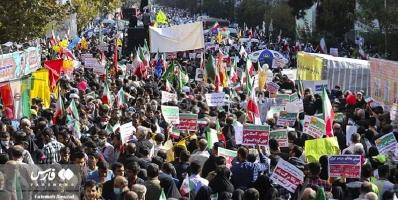 بازتاب گسترده راهپیمایی ۱۳ آبان در رسانه‌های غربی