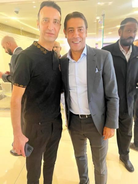 رضا عنایتی، همکلاسی فرانچسکو توتی در امارات