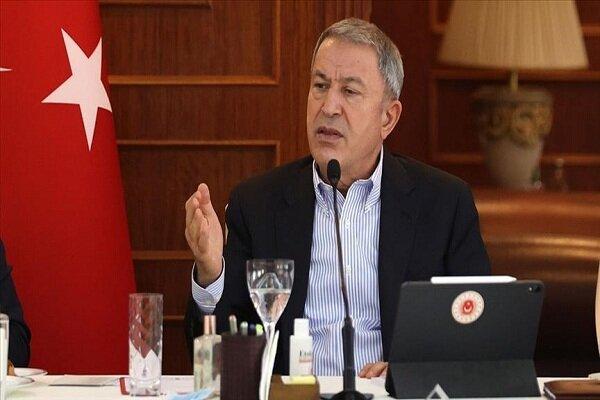 وزیر دفاع ترکیه حمله به مواضع نیروهای آمریکایی را تکذیب کرد