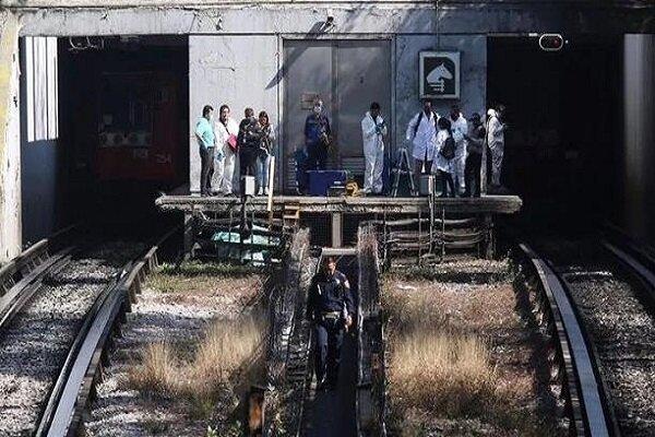 افزایش تلفات برخورد ۲ قطار در مکزیکوسیتی به ۱ کشته و ۵۷ زخمی