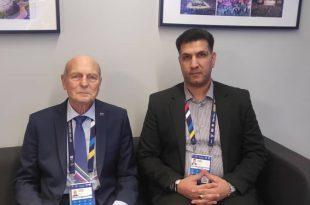 دیدار رئیس فدراسیون هندبال با عضو هیئت رئیسه فدراسیون جهانی/ ایران به دنبال کسب میزبانی مسابقات جهانی