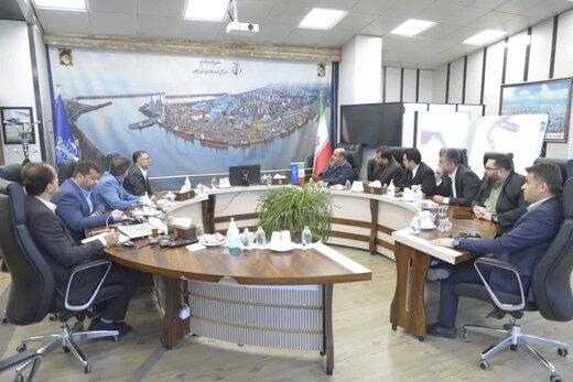 بازدید فرهادی از مجتمع بندرانزلی و گمرکات استان