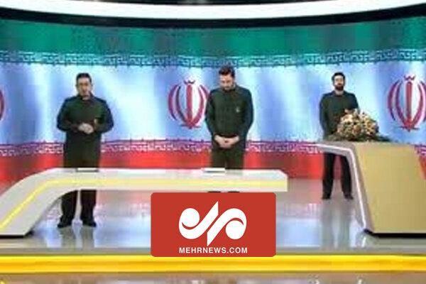 حضور مجریان تلویزیون با لباس فرم سپاه در رسانه ملی