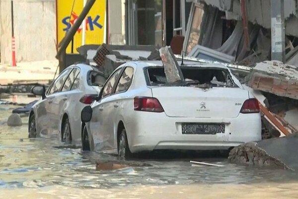مصائب ترکیه؛ استان هاتای بعد از زلزله زیر آب رفت+ عکس