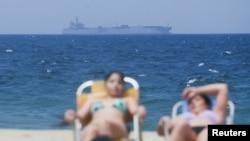 دو کشتی جنگی ایران، با پایان سفر لولا به واشنگتن، در برزیل لنگر انداختند