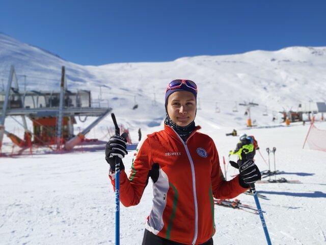 دختر اسکی‌باز ایران بین ۸۱ ورزشکار هفتاد و پنجم شد