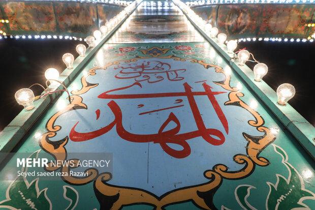 مهمانی نور به وسعت دل‌های مردم کویر/ آسمان شب درخشید