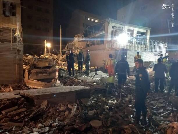 انفجار مرگبار ساختمان در تبریز