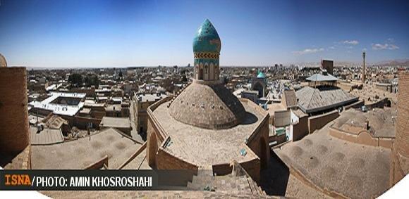 " خط و نشان" در شبستان شرقی مسجد تاریخی امام سمنان