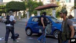 درگیری نیروهای امنیتی لبنان با معترضان در بیروت؛ شلیک گاز اشک‌آور به سوی سربازان بازنشسته  