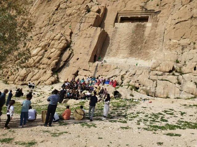 رشد ۳۰ درصدی بازدید از آثار تاریخی محور ساسانی کرمانشاه
