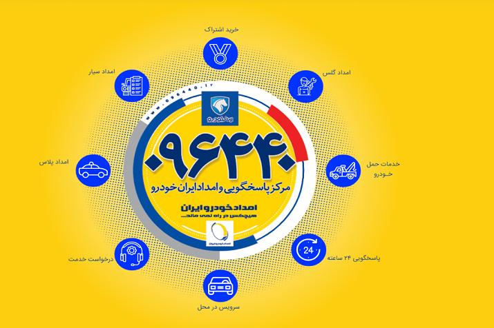 آمادگی کامل ناوگان امدادی ایران‌خودرو در هفته‌دوم نوروز