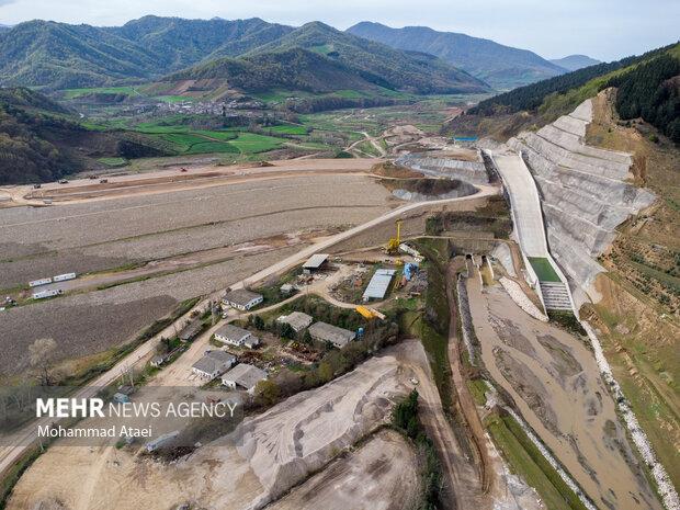 چشم اندازی از آخرین وضعیت ساخت سد «نرماب»