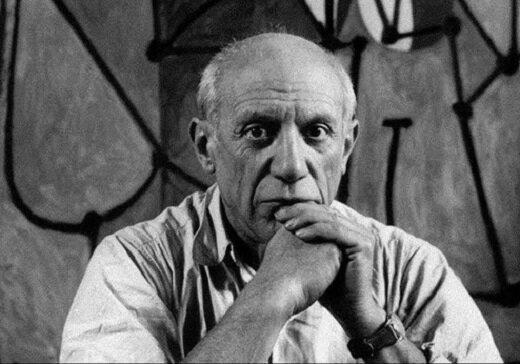 یادداشت احمد شاملو و محمود فرشچیان برای پیکاسو!/ عکس