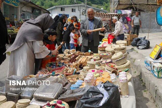 بازار سنتی عید فطر در زیراب شهرستان سوادکوه/به روایت تصویر