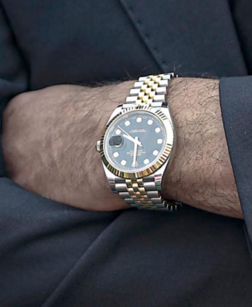 ساعت مچی ۸میلیاردی گل‌محمدی در دربی ۱۰۰