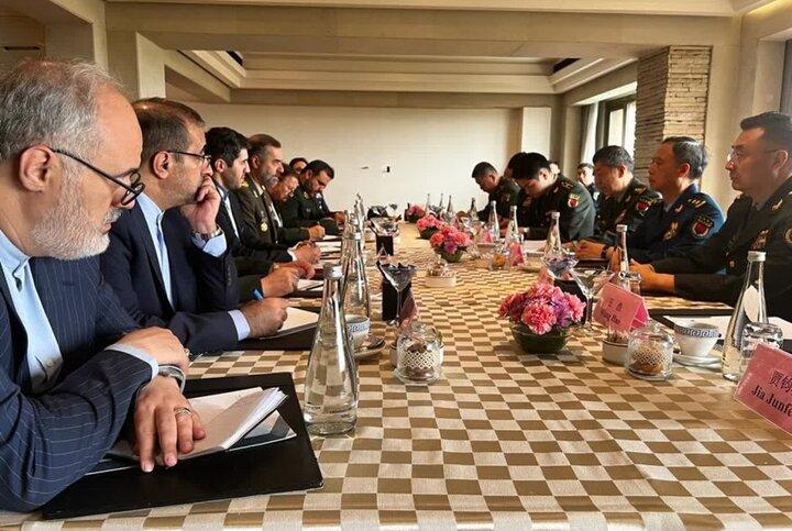 امیر آشتیانی با ژنرال «لی شانگ فو» وزیر دفاع چین دیدار کرد